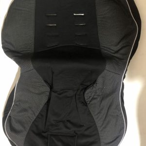 Tecido Para Cadeira de Carro Kiddo Max Preto com Cinza (Usado)