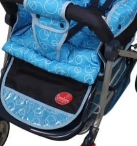 Tecido assento para carrinho Dardara Pop azul