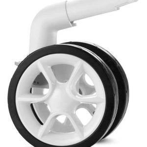 Roda dianteira para o carrinho Quinny Mood branca SEMI NOVA