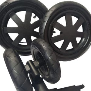 Jogo de Rodas Carrinho Quinny Buzz (Semi novas)