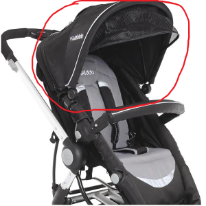 Capota Para Carrinho Kiddo Compass II SEMI NOVA