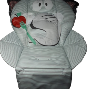 Forro Estofado Para Cadeira Chicco (Elefante)