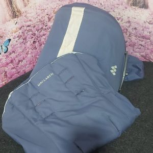 Forro Carrinho Maclaren  com Capota Azul