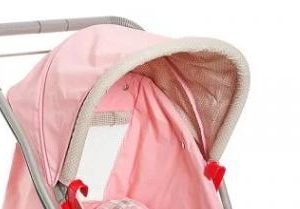 Tecido Para Capota Do Carrinho Galzerano Milano Reversível II Rosa Claro