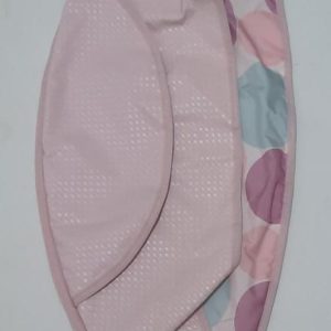 Tecido De Capota Para Carrinho Galzerano Milano Reversível I E II Rosa Estampado