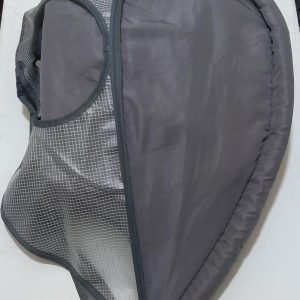 Tecido De Capota Para Carrinho Galzerano Marrom Com Cinza