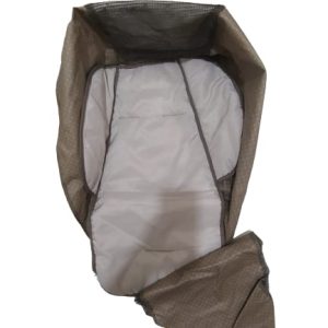 Forro Para o Carrinho Galzerano Milano Reversível II Bege c/Bolinhas