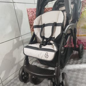 #109340  Conjunto Carrinho + Bebê Duplo Galzerano Doppio II  (já higienizado)