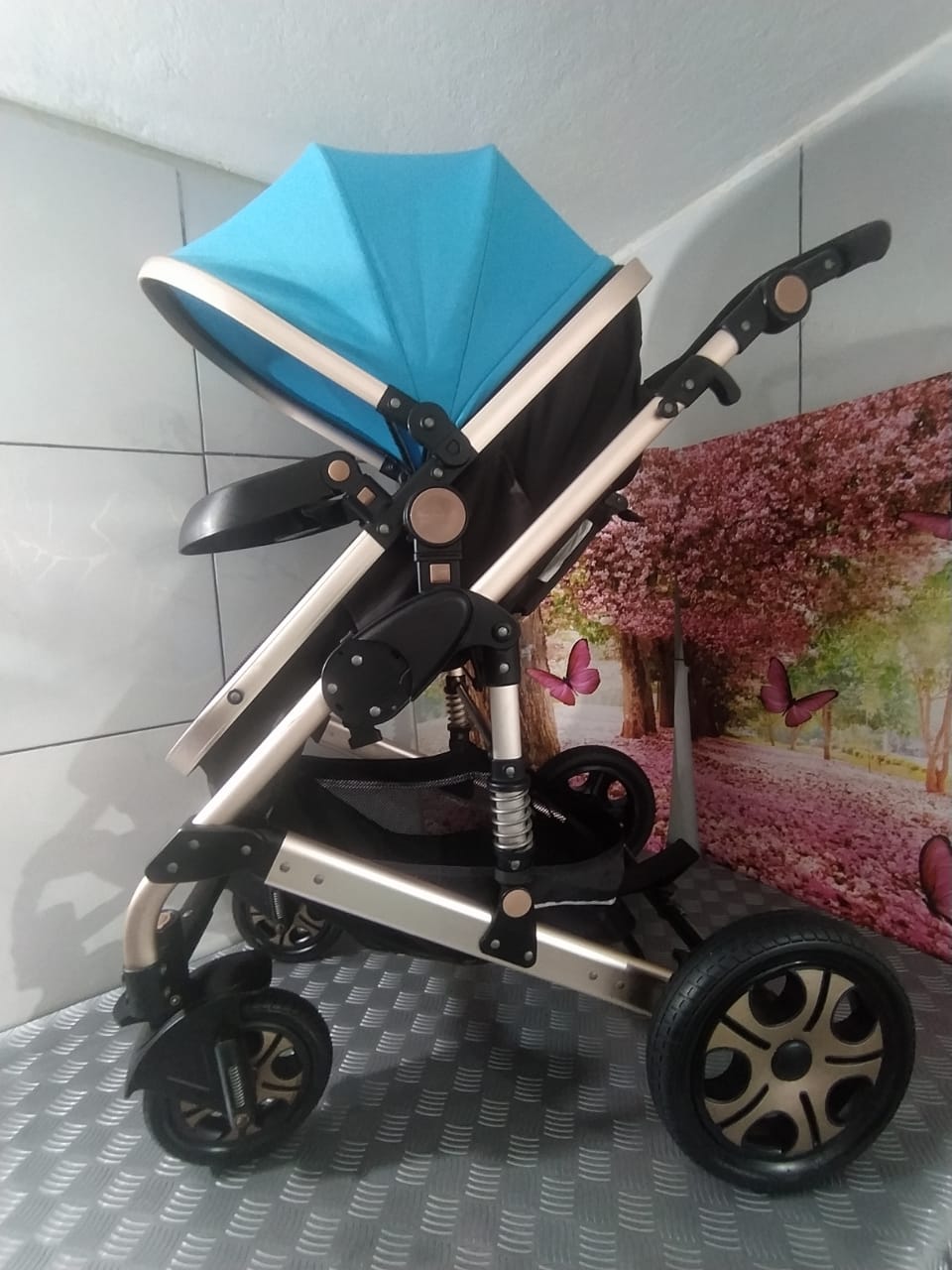 Carrinho De Bebê Belecoo - Childhood ( Já Higienização ) - Imagem 4