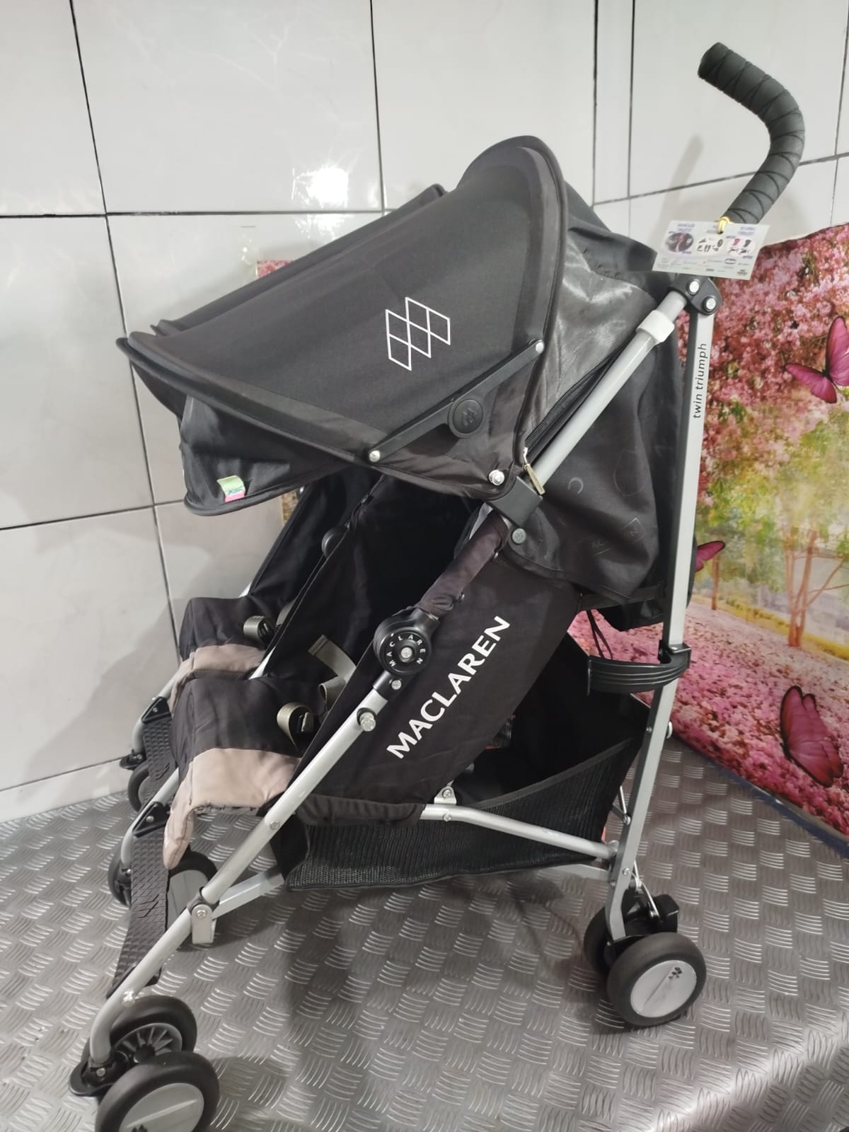 #9805 Carrinho Duplo Maclaren Twin Triumph - Imagem 2