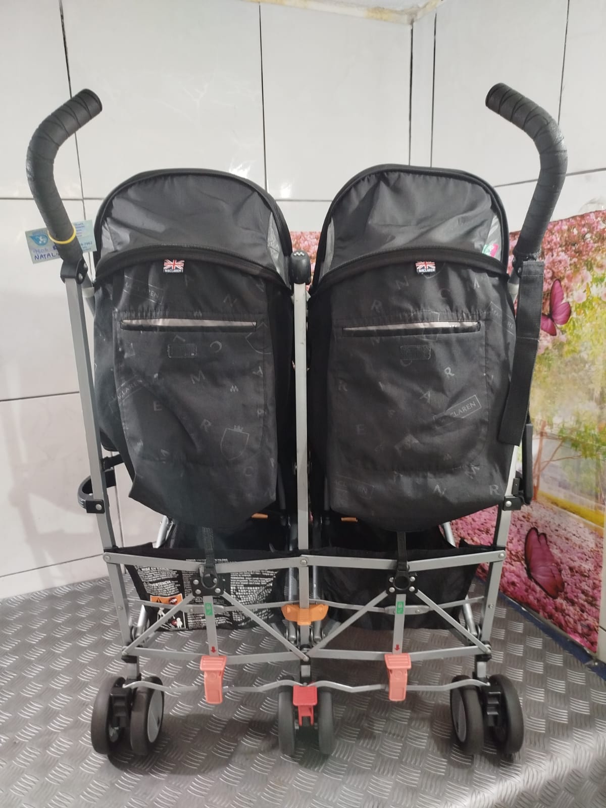 #9805 Carrinho Duplo Maclaren Twin Triumph - Imagem 3