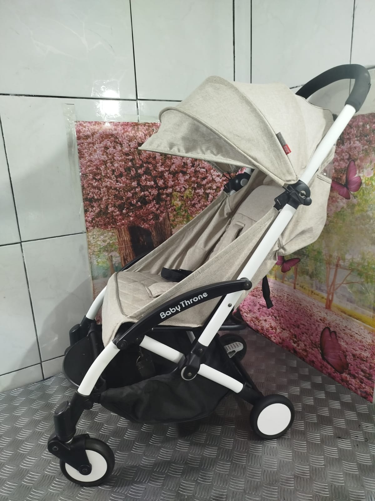 Carrinho De Bebe Baby Throne Ultra - Imagem 7