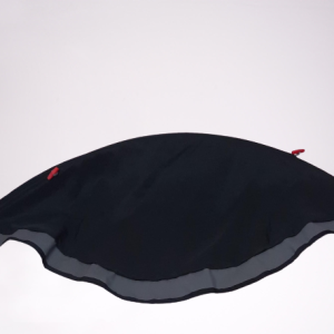 Tecido Cobertura De Sol Para Carrinho Galzerano Riviera Ref. 1320 (Preto c/ Cinza)