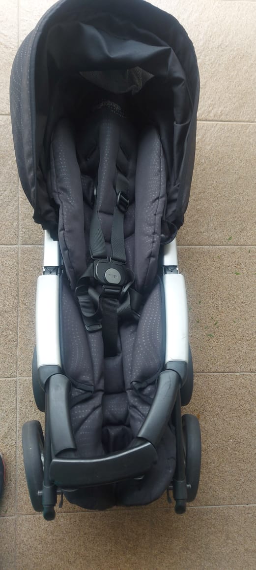 Carrinho de bebe Pliko P3 Compact Clássico Cielo Peg Perego - Imagem 6