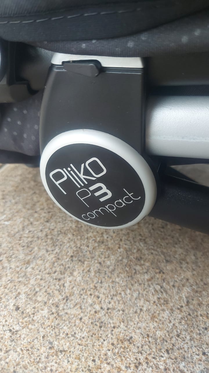 Carrinho de bebe Pliko P3 Compact Clássico Cielo Peg Perego - Imagem 4