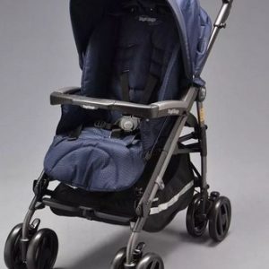 Carrinho de bebe Pliko P3 Compact Clássico Cielo Peg Perego