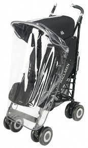 Capa de chuva para Carrinho de bebe MACLAREN (2 novas e 1 usada)