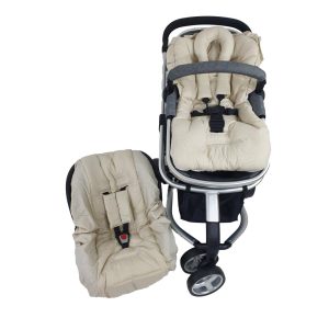 Kit 4 peças Capas para Carrinho e Bebe Conforto Universal