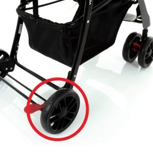 Roda Traseira Voyage Change Preta