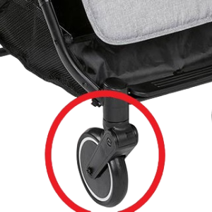 Roda Dianteira Carrinho Chicco Trolley Me